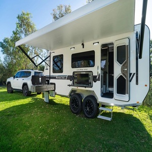 Caravan Australia Standards RV Luxury Family Travel Motorhomes Modular Travel <b>Trailer</b> <b>Home</b> Premium Quality Aluminum Air Car - Product Image 3