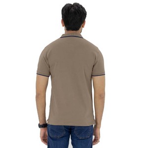 ออกแบบเสื้อเชิ้ตผู้ชายแบบ OEM ODM ผ้าเจอร์ซีย์คอตตอน 100% คุณภาพสูง ระบายอากาศได้ดี ไซส์ใหญ่ ปัก พิมพ์โลโก้ ขนาดตามสั่ง - Product Image 3