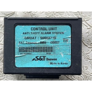 Unité de commande moteur (ECU) compatible avec Chevrolet Spark <span class=keywords><strong>Daewoo</strong></span> Matiz, unité de commande d'<span class=keywords><strong>alarme</strong></span> antivol 96650719 S T, pièces automobiles coréennes. - Product Image 5