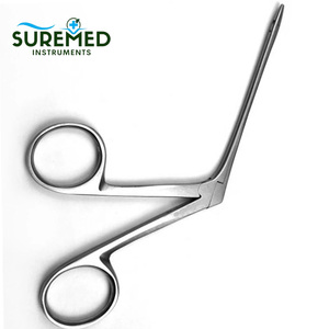 คีมจับหูแบบจระเข้ 3.5 นิ้ว คีมจับหูแบบจระเข้ สแตนเลสสตีล เครื่องมือผ่าตัดหู คอ จมูก - Product Image 2