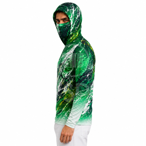 Sweat-shirt de pêche personnalisé à séchage rapide, manches longues, protection UV, vêtements de performance pour pêcheurs, vêtements d'extérieur - Product Image 2