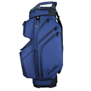 Sac de golf en cuir PU de nouvelle conception, imperméable, de qualité supérieure, marron, avec 14 compartiments, logo brodé personnalisé - Product Image 2