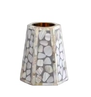 Ensemble de brûleurs d'encens en nacre attrayant, porte-encens de luxe en nacre pour Bakhoor, bois d'Oud arabe, écologique, Ramadan