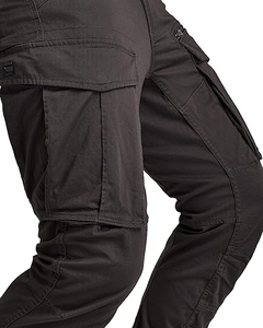 Pantalones Cargo Color Carbón Personalizados para Hombre, Corte Relajado, Estilo Utilitario para Trabajo, Estilo Urbano Informal y Viajes - Product Image 5