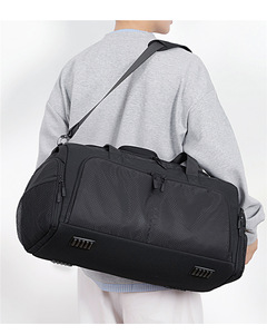 Bolsa de Gimnasio de Nailon de Alta Gama con Separación para Seco y Húmedo, Gran Capacidad, Resistente al Agua, para Deportes, Viajes, Yoga y Gimnasio, con Correa Ajustable - Product Image 3
