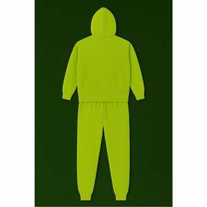 Ensemble de survêtement vintage esthétique en molleton de coton épais, uni, avec sweat à capuche et pantalon de jogging, tendance, vente en gros USA Europe - Product Image 2
