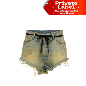 Salopette en jean pour femme de haute qualité, prête à l'emploi, respirante, taille mi-haute, style épuré, basique, vente en gros - Product Image 1