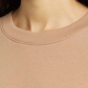 Pull molletonné décontracté surdimensionné pour femme, col rond, doux, coupe ample, chaud, tenue quotidienne automne 2026 - Product Image 3