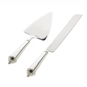 Premium <b>Craft</b> Dessert Cutter Set Metal Cake Knife and Server Stainless Steel Cake Cutter Wedding Set - Product Image 4