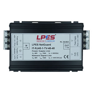 Dispositif de protection contre les surtensions RJ45 Ethernet 24V PoE, protection contre la foudre en ligne, module d'interface de ligne de données réseau, boîtier - Product Image 3