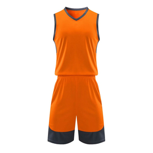Wholesale Cheap Hot Sales Basketball Uniforms Sleeveless Design Polyester Material Breathable Feature High Quality Team Uniforms - Product Image 1