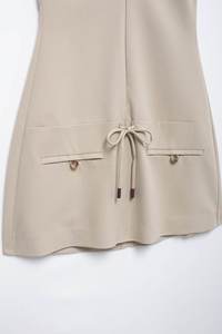 Vestido Deportivo de Invierno para Mujer, Personalizable, 100% Poliéster, Estampado, con Cierre de Media Cremallera, de Secado Rápido, para Tenis y Golf - Product Image 5