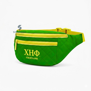 Chi Eta Phi Sorority Fanny Pack Casual Waist <b>Bag</b> Trendy Crossbody Bum <b>Bag</b> Adjustable Hip Pack <b>Women's</b> Travel <b>Belt</b> <b>Bag</b> - Product Image 2