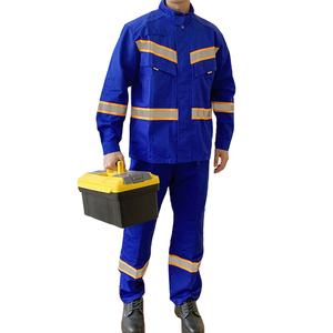 ชุดทำงานผ้าคอตตอน/โพลีเอสเตอร์ชุดทำงานแบบสั่งทำมีความปลอดภัยในอุตสาหกรรมสำหรับฤดูหนาว - Product Image 1