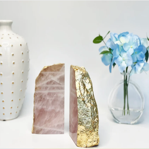 Serre-livres en pierre Quartz rose Serre-livres en cristal Serre-livres en pierre précieuse Agate naturelle Guérison Chakra Pierre Grossiste - Product Image 4