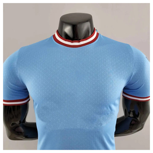 Camiseta Deportiva Sublimada Personalizada, Camiseta de Fútbol Roja y Negra, Camiseta de Fútbol de Selección Nacional, Cuello Redondo, Diseño Personalizado, Uniforme - Product Image 4