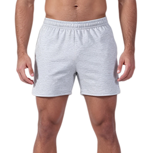 Shorts de bain noirs unis pour hommes, taille mi-haute, cordon de serrage, séchage rapide, décontractés, en polyester/nylon tricoté 220g - Product Image 4