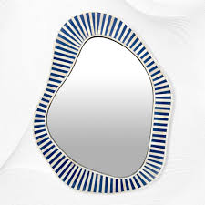Espejo de Pared Moderno y Lujoso para el Hogar, Marco de Madera Hecho a Mano con Elegante Acabado de Incrustaciones de Hueso para Hotel, Espejos Elegantes - Product Image 4