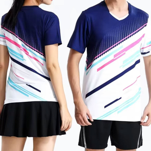 ชุดเสื้อผ้ากีฬา ORREN Elite Racket น้ำหนักเบา ระบายอากาศได้ดี เสื้อคอวีสำหรับเทนนิสและแบดมินตัน สำหรับนักกีฬามืออาชีพ - Product Image 2
