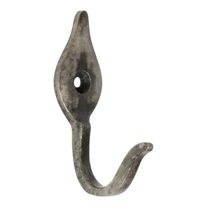 Hand-Forged Wrought Metal Wall <b>Hooks</b> Vintage Industrial Single Coat Hanger Rustic Metal <b>J</b>-<b>Hook</b> for Cabin Farmhouse and Mudroom - Product Image 2