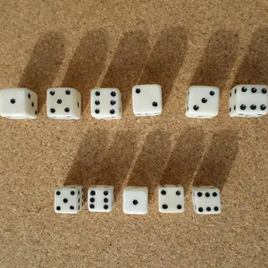 Unique Durable and Stylish Eco-Friendly Handmade Horn and Bone <b>Dice</b> with Custom Logo and Natural Shape - Product Image 1