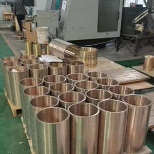 Prensas hidráulicas Rodamientos con brida de cobre OEM - Product Image 4