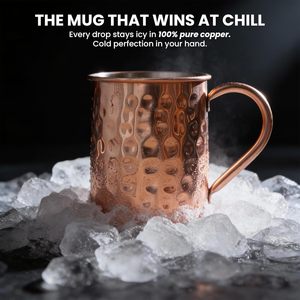 Stylish Copper Mule <b>Mug</b> Perfect for Moscow Mule Cold Coffee and Refreshing Drinks from Indian Manufacturer and Supplier - Product Image 4