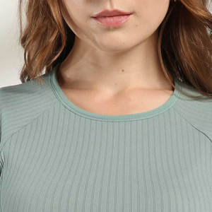 Top Corto de Manga Larga para Mujer, Diseño Elegante, Estilo Urbano, Nuevo Artículo Estampado, Venta Directa de Fábrica en Pakistán - Product Image 5