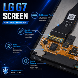 Écran tactile LCD mobile de remplacement pour G7 Premium TFT LCD et numériseur tactile - Product Image 5