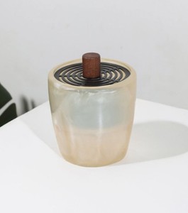 Quemador de Bakhoor Religioso Moderno, Mabkhara de Resina, Incienso de Oud Árabe, Majmar con Tapa de Madera, Hecho a Mano, Decorativo, Porta Incienso para el Hogar - Product Image 3