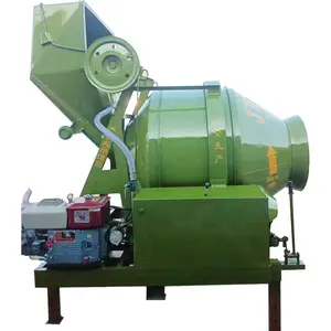 New JZR350 Diesel Cement Mixer With Wired Lifting High Operating Efficiency For Building Material Shops And Construction Works