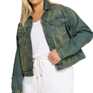 Chaqueta Vaquera para Mujer Talla Grande, Tela al por Mayor de la Mejor Calidad, Personalizable, Muestra Gratuita - Product Image 2