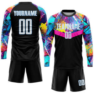 เสื้อผู้รักษาประตูคุณภาพสูง แห้งเร็ว ระบายอากาศได้ดี ผ้าตาข่าย แขนยาว สำหรับปี 2026 ยูเอสเอ และยุโรป - Product Image 6