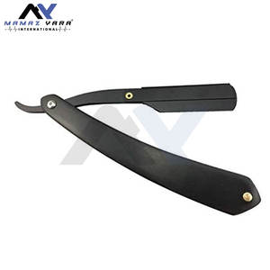 Rasoirs de barbier réglables en acier inoxydable, finition métallique résistante à la rouille, rasoirs de rasage personnalisables avec logo - Product Image 4