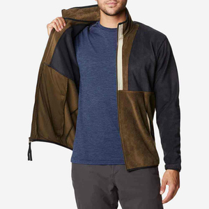 High Quality Winter Long Outdoor Hooded Casual <b>Fleece</b> <b>Jacket</b> <b>with</b> Zipper OEM Service Custom Brand Printing Wholesale Supply - Product Image 4
