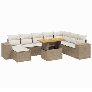 Ensemble de canapés de jardin beige - Product Image 2