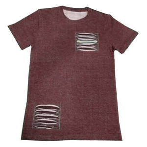 Wholesale 100%cotton sun faded acid washed <b>vintage</b> t-shirts distressed bottom short sleeve men's shirts unisex t shirt <b>tees</b> - Product Image 5