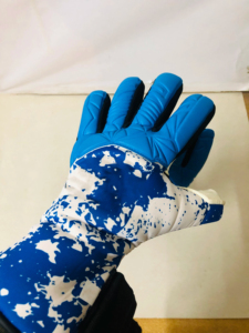 Football Goalkeeper Gloves Full Finger Latex Material Non-Slip Breathable Adjustable Wrist <b>Strap</b> Unisex Powerful Catch Hook Loop - Product Image 3