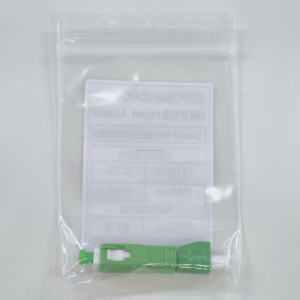 Adaptador Híbrido de Fibra Óptica Monomodo SC/APC Macho a LC/APC Hembra con Carcasa FTTH, Adaptador Óptico - Product Image 5