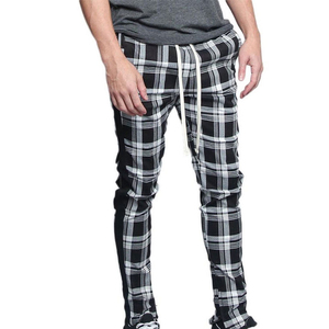 <b>Men</b> Flannel Pants Plaid <b>Pajama</b> Pants 100% Pure Cotton Lounge Wear Side Pockets Elastic Drawstring Sleepwear Trouser - Product Image 6