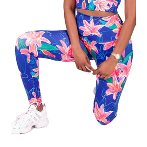 Leggings de sport pour femmes à imprimé marbré de qualité supérieure, séchage rapide, pour la course et le yoga, taille haute, pour l'entraînement - Product Image 5