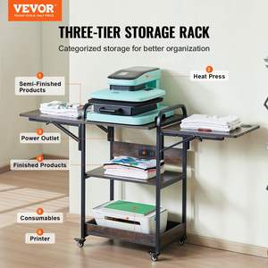 โต๊ะอัดความร้อนแบบเคลื่อนย้ายได้3ชั้นพร้อมแท่นชาร์จเครื่องรีดด้วยความร้อนแบบพกพา - Product Image 2