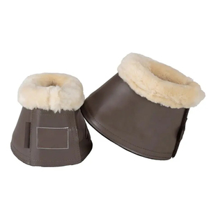 Manufacturer Equestrian Horse Riding Equipment Horse Bell <b>Boots</b> Breathable Nylon Sponge Rubber Wholesale High Quality - Product Image 1