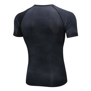 เสื้อฟิตเนสแบบแห้งเร็ว ตะเข็บแบบ Flatlock กระชับรูปร่าง, เสื้อยืดฟิตเนส, เสื้อออกกำลังกาย - Product Image 3