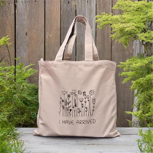 Bolsa de Tela de Algodón Puro Reutilizable de Primera Calidad para Promociones con Impresión de Logotipo Personalizado - Product Image 2