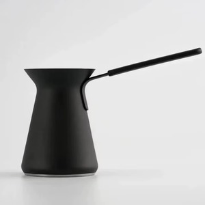 Cafetera Turca de Acero con Tapa y Asa Larga, Diseño Tradicional, Herramienta para Café y Té - Product Image 2