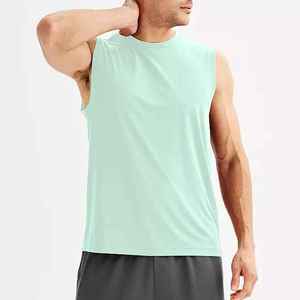 Breathable & High Quality Tank Top Comfortable Quick Dry <b>Running</b> And Fitness Wear Summer Workouts Men's Tank Tops - Product Image 3