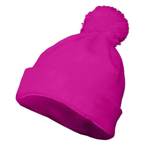 Bonnet douillet à pompon avec un design en tricot côtelé doux pour les tenues d'hiver unisexes, les aventures en plein air et les journées décontractées - Product Image 1