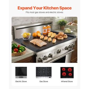 Planche à nouilles avec poignées intégrées, planche à découper en bois de pin pour brûleurs à gaz et électriques, accessoires pour réchauds de camping - Product Image 2