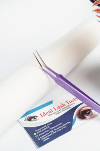 Pinces à cils professionnelles en acier inoxydable, antistatiques, non magnétiques, ensemble d'outils pour extensions de cils en volume - Product Image 2